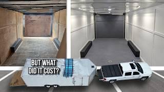 I REBUILT an $800 Copart Trailer into the ULTIMATE $10,000 Car Hauler!