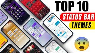 Top 10 Best Status Bar MIUI Themes | Best Control Panel Miui Themes | Miui 12,12.5,13