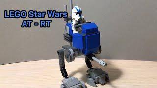 LEGO Star Wars шагоход AT - RT обзор самоделки + сборка