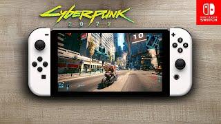 Cyberpunk 2077 Update 2.0 | Nintendo Switch Oled Gameplay | Remote Play