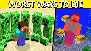 30 Most Stupid Ways to Die in Minecraft