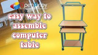 How to Assemble Computer Table GX 468C