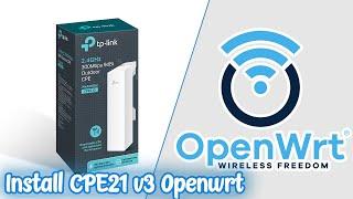 Install Tplink Pharos CPE 210 v3 Openwrt + Dump file