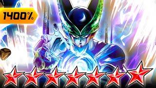 (Dragon Ball Legends) ZENKAI 7, 1400%, 14 STAR YEL PERFECT CELL IS ACTUALLY EXTREMELY IMPRESSIVE!