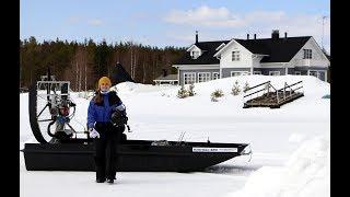 Ice Fishing in Pello in Lapland Finland - winter fishing - talvikalastus Pello Lappi