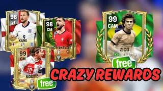 I Got Free 99 Rated Icons By Doing This | Fc Mobile | Eas Fc Mobile