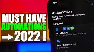 10 iPhone Automations You NEED in 2022 !