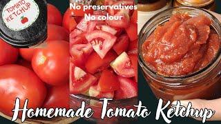 How To Make Tomato Ketchup | Homemade Tomato Ketchup | Tomato sauce - No preservative