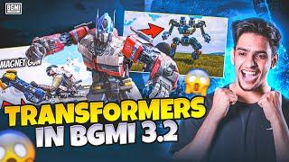 BGMI OFFICIAL 3.2 UPDATE IS HERE !! Giant Robots, Self Revive Kit, Magnet Gun Etc.