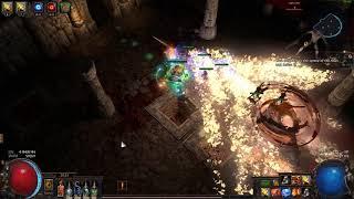 Holy flame totem Hierophant Vaal Temple (HC)