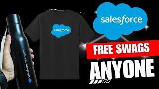 Free Swags For Everyone ! Claim Your Salesforce Free Swags With free training online