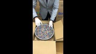 Paper Bubble-Ceramic Porcelain Environmental Protection Cushioning Packaging Drop Test