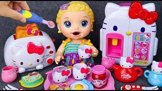 81 Minutes Kitchen Playset, Satisfying Unboxing Hello Kitty Cooking Toys ASMR | Tina Unboxing Toys