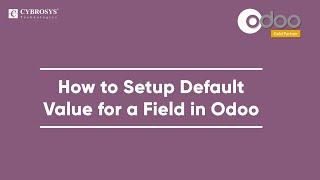 How to setup default value for a field in Odoo?