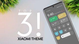 Starting May Top 3 Miui 12 Cool Themes | MIUI Theme Customization | Control Centre MIUI 12 |