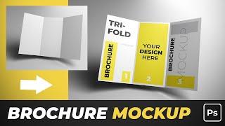 Create Brochure Mockup in Photoshop