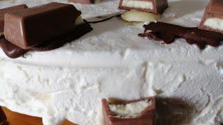 Gelato al kinder cioccolato con solo due ingredienti