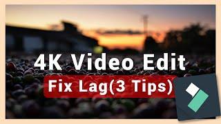 Edit Without Lag (Smooth Playback) | Filmora 12 & 13 Tutorial