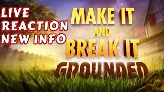 Grounded Update: Make it and Break it | Trailer and Thoughts #grounded #groundedupdate