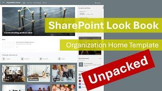 SharePoint Look Book Organization Template Unpacked