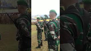 Bocil ikutan upacara bareng TNI * HUT TNI ke 77 #napaktilas #huttni77 #tni #tentaracilik #shorts