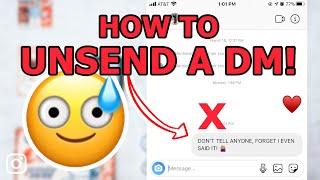 Unsend your Instagram DM's (Simplest Method)