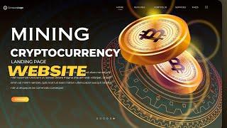 How to Create a Bitcoin or Cryptocurrency Mining Website in 5 Minutes