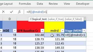 Problem-Solving with Excel - Continuous to Ordinal Data