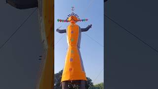 Ravan 2024  biggest ravan in delhi | Dussehra Mela | #ravan #shorts #youtubeshort #ramlila