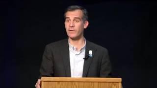 Mayor Eric Garcetti, Jamie Lee Curtis and Ryan Murphy 2016 Film in California Conference