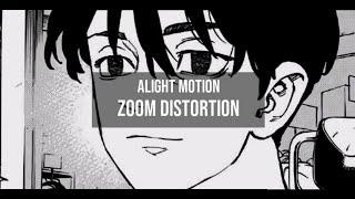 Zoom distortion tutorial | Alight Motion