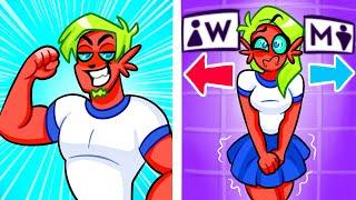 BOYS vs GIRLS |  Real Differences And Funny Situations by ZomCom