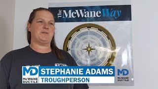 Employee Spotlight - Stephanie Adams, Troughperson