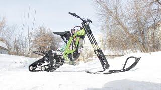 World's first snowbike kit for Surron X