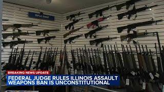 Illinois Attorney General files an appeal after federal judge strikes down assault weapons ban