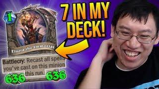 THE MOST INSANE HEIST RUN EVER! NOT CLICKBAIT!! | Rise of Shadows | Hearthstone