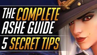 The COMPLETE ASHE Guide - 5 PRO Tips, Tricks and Mechanics to BOOST Your Gameplay - Overwatch Guide