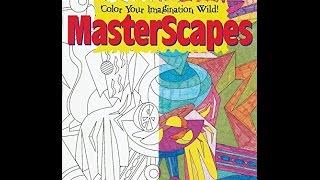 Flip Through Mindware Masterscapes Coloring Book