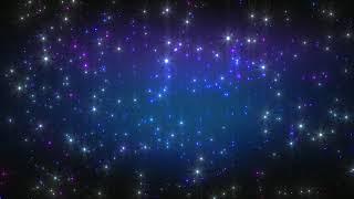 60:00 Minutes ~Purple Blue Moving Stars~ Longest (!!!) FREE HD Motion Background AA VFX