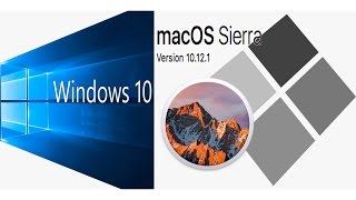 How Install Windows 10 on MAC OS Sierra 10.12.1 BootCamp without USB Drive