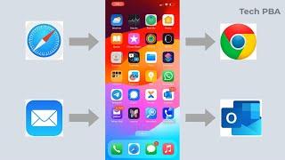 How to change default web browser on iPhone or iPad | How to change default email app on iPhone/iPad