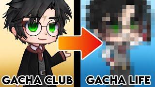 Remaking Harry Potter Characters In Gacha Life
