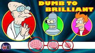 Futurama Characters: Dumb to Brilliant 