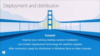 Bring existing desktop apps to the Universal Windows Platform (Project Centennial)