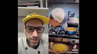 Chef Reacts to Tiktok stunt food - @chefreactions