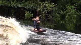 Zeca Gui e Joao Pimenta Barefoot e Kneeboard