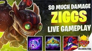 Ziggs Does SO MUCH Damage! - Wild Rift HellsDevil Plus Gameplay