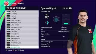 PES 2021 EFSANELER YAMASI||PC (TÜRKİYE EFSANE MİLLİ TAKIMI)