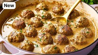 The Most Iconic, Homemade Ikea Swedish Meatballs You'll Ever Make!   4 MOST Delicious Recipes!