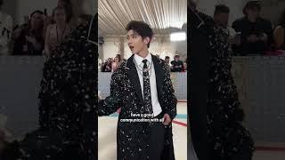 KUN at the Met Gala 2023.  #caixukun #kun #metgala #蔡徐坤 #fashion